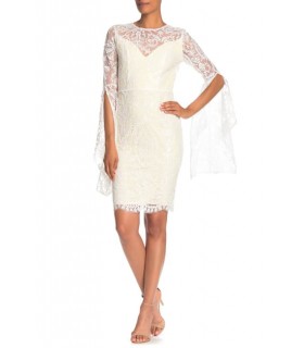 Bell Sleeve Lace Dress