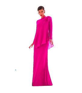 Vestido de Crepe