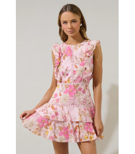 Vestido Corto Floral