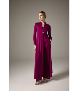 TRAJE 3 PIEZAS FUCSIA