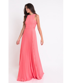 Vestido Largo Salmon
