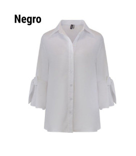 Blusa Negra Manga Larga