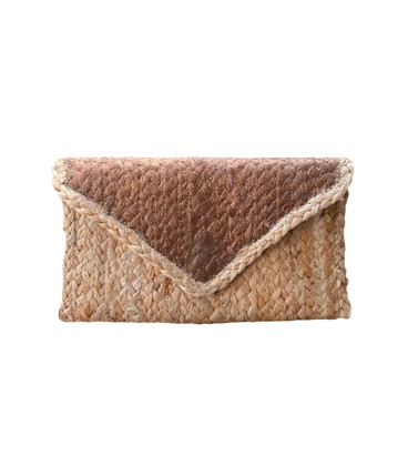 Cartera Casual Beige de Petate