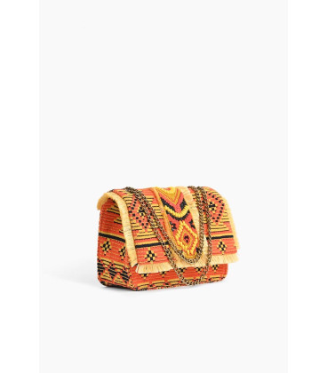 Cartera en Tonos Naranja