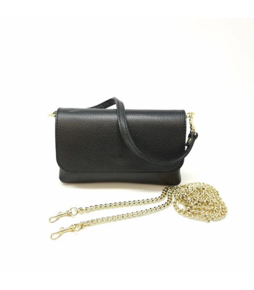Cartera de Cuero Color Black