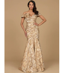 Vestido Largo Champagne