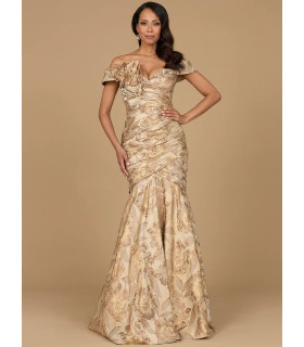 Vestido Largo Champagne