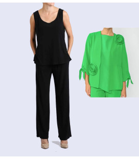 Traje 3 piezas Color Verde