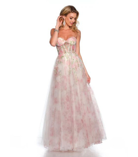 Vestido de Lentejuelas Print