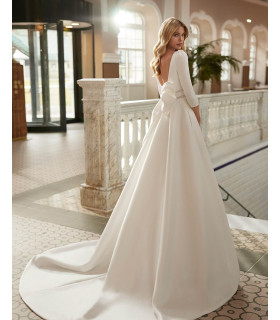 A-line, Square Neckline