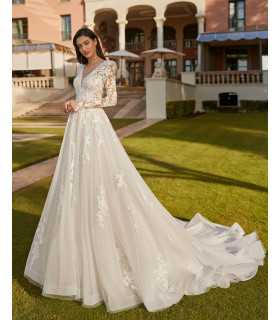 Estilo Romántico, Escote V