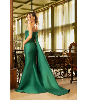 Mikado One-Shoulder Dress