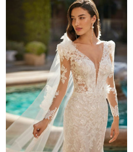 Vestido de Novia con encaje