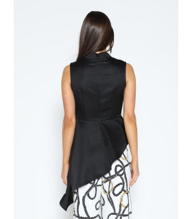 Asymmetrical Sleeveless Top