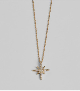 Collar de Estrella con Diamentes