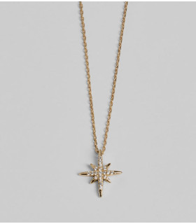 Collar de Estrella con Diamentes