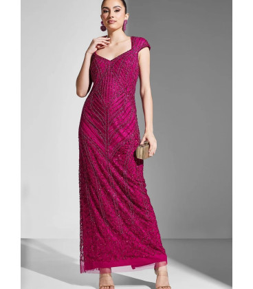Short Sleeve Dress, Back Neckline