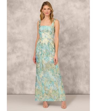 Abstract Printed Dres