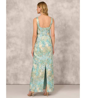 Abstract Printed Dres