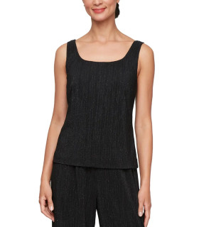 Blusa con chaqueta abierta, cuello redondo y mangas 3/4