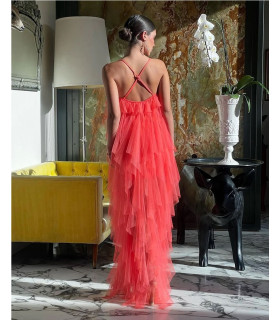 Vestido de tiempos en tul