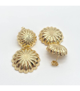 Pendientes figura de concha
