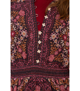 Vestido Largo de Chiffon