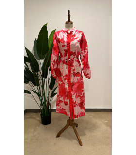 Big flower print dress