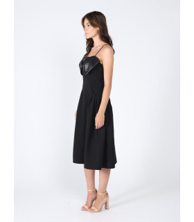 Strappy Dress with Front Choker