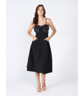 Strappy Dress with Front Choker