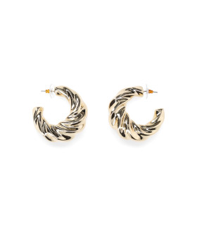 Pendientes gruesos con diseño