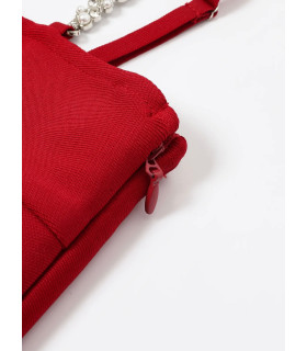 Dress with adjustable straps and side zipper