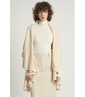 Chaleco básico tipo chal