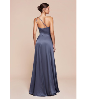 A-line dress, asymmetrical skirt