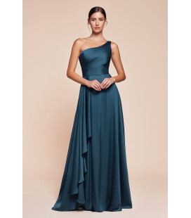 A-line dress, asymmetrical skirt