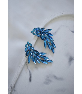 Angel wing shaped earrings