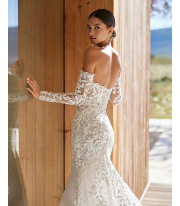 Vestido de Novia con encaje