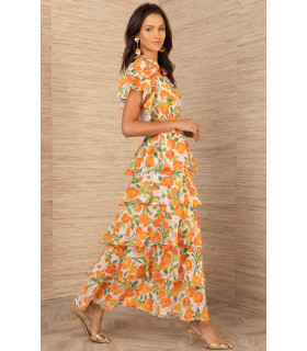 Floral print dress from times