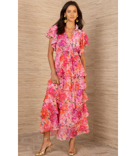 Floral print dress from times