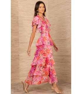Floral print dress from times