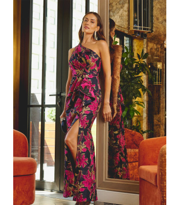 Vestido un hombro estilo sirena