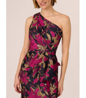 Vestido un hombro estilo sirena
