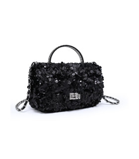 Bolso cubierto de lentejuelas