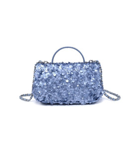 Bolso cubierto de lentejuelas