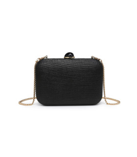 Handbag with embroidered floral detail