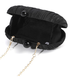 Bolso con estructura plisada