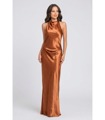 Satin Halter Dress