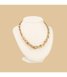 Thin Gold Chain Necklace.