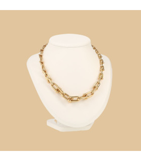 Thin Gold Chain Necklace.