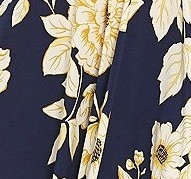 Navy floral